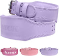 Jaffick Weight Lifting Belt for Ladies Purple - Padded Lower Back