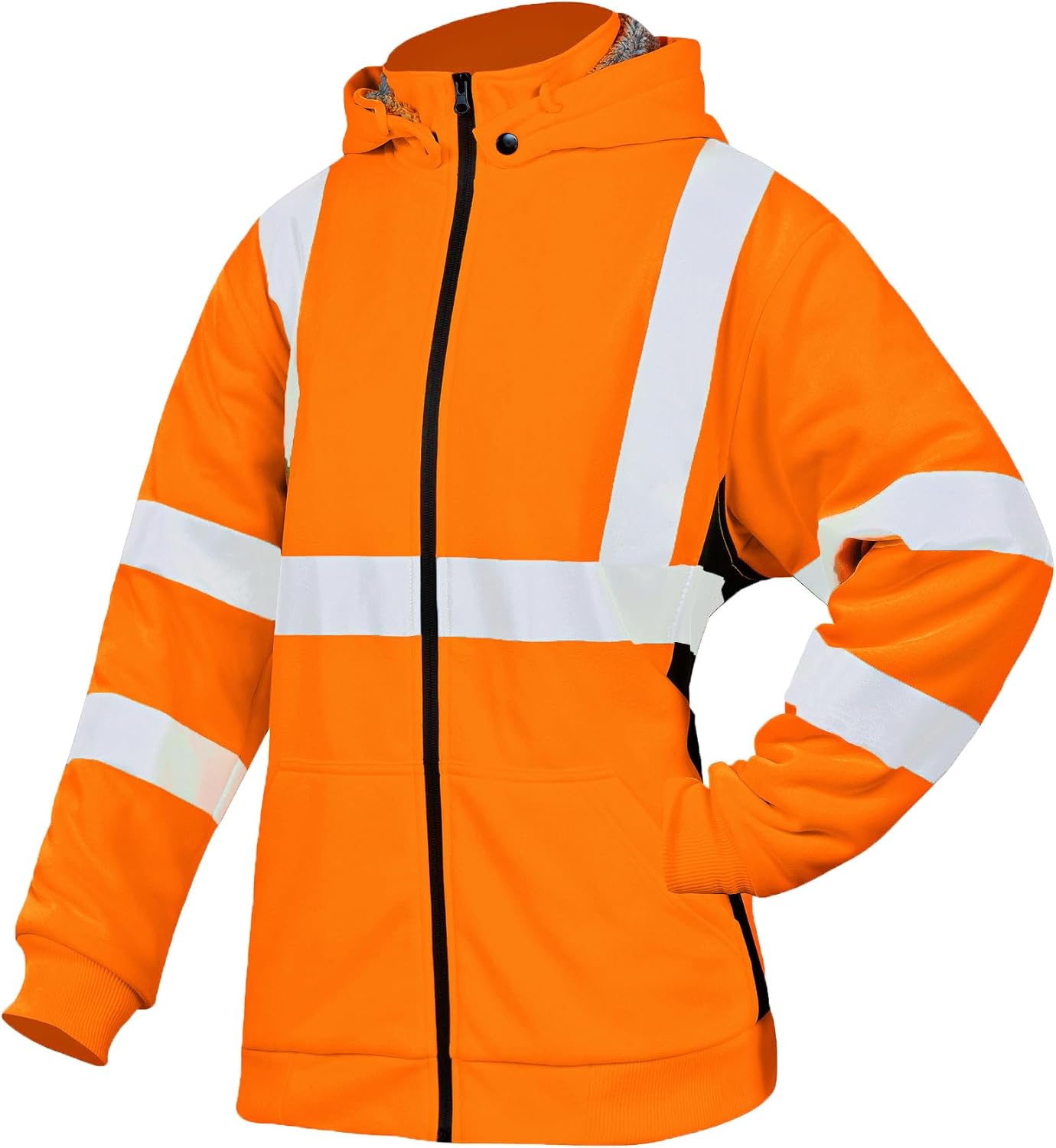 Reflective High Vis Safety Hoodie by PALAMLY