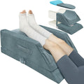 Leg Elevation Pillow Wedge - Adjustable 4 Heights for Recovery