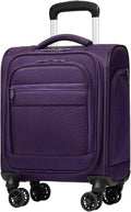 Underseat Carry On Luggage Spinner Suitcase - Compact Ease