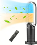 Ocean Loong 1500W Bladeless Tower Fan & Space Heater Combo - Compact