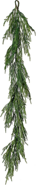 Real Touch Norfolk Pine Garland 60 in - Lush Mantel Greenery
