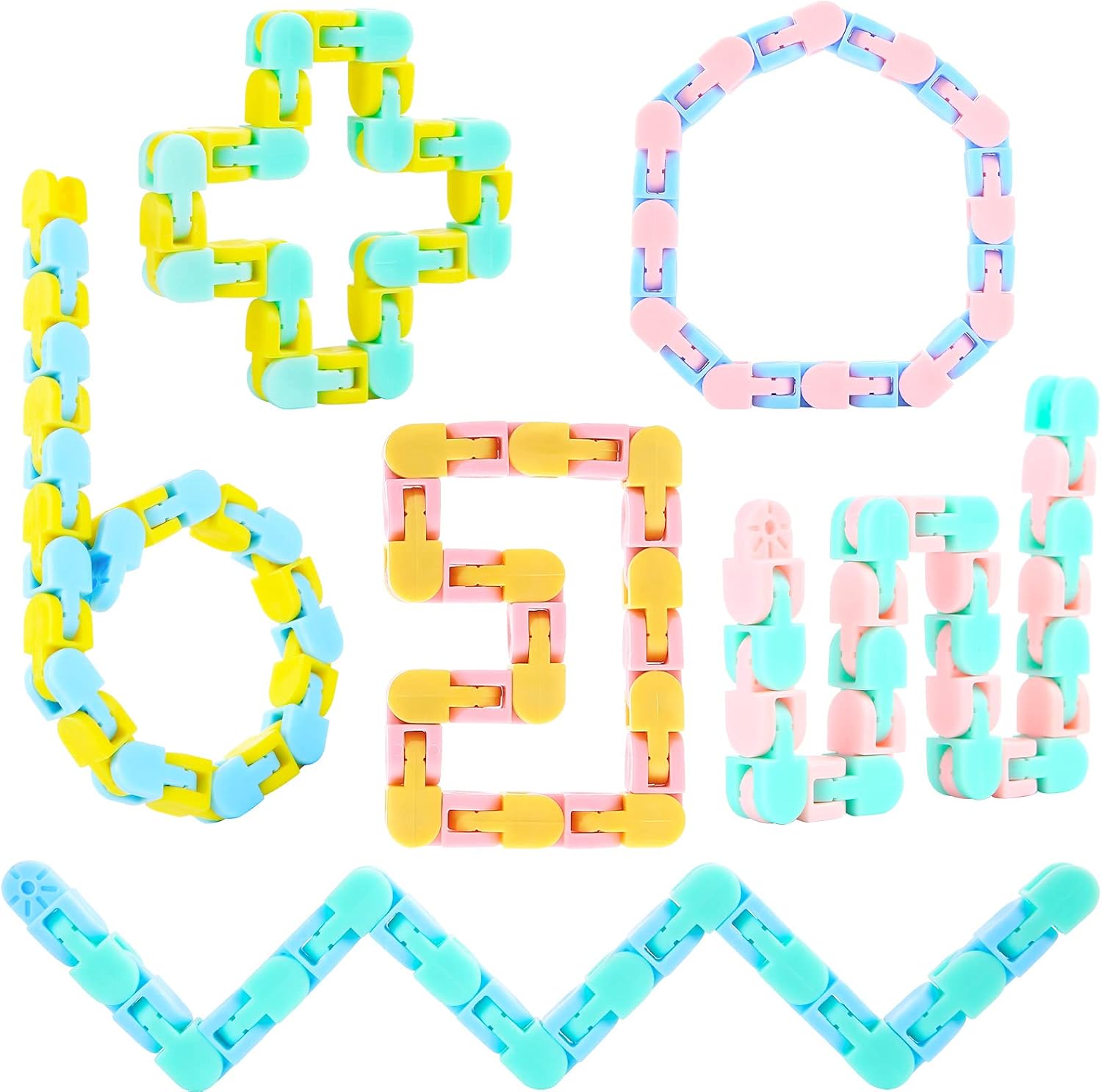 Snap n' Click Fidget Toy Set by Woosir