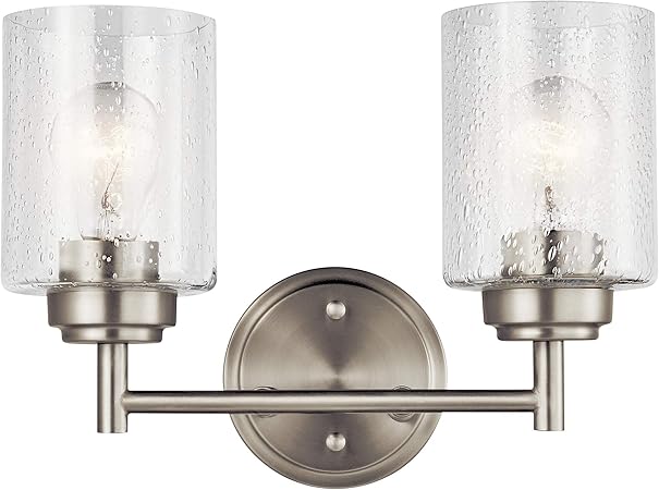 Kichler Winslow 12.75 Vanity Light in Brushed Nickel Finish