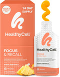 Healthycell Focus & Recall 14 Gel Packs - Daily Liquid Nootropic
