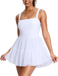 Soothfeel Tennis Dresses for Women with Built-in Shorts & Bra