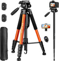 Tripod for Camera 72in Tall Tripod & Monopod - Travel Ready