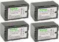 Kastar CGR-D16 Battery Replacement 4-Pack - High Capacity Camera Power