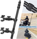 Motorcycle Camera Mount Kit for Insta360 X4 X3 X2 RS & GoPro - Stable