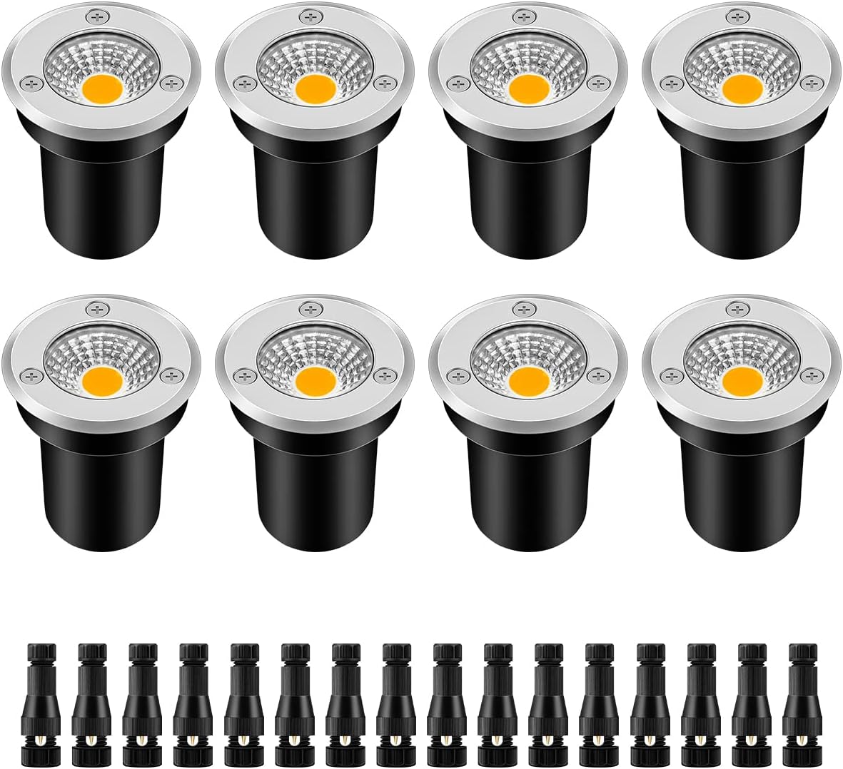 ZUCKEO Low Voltage Landscape Lights for Outdoor Garden Lighting