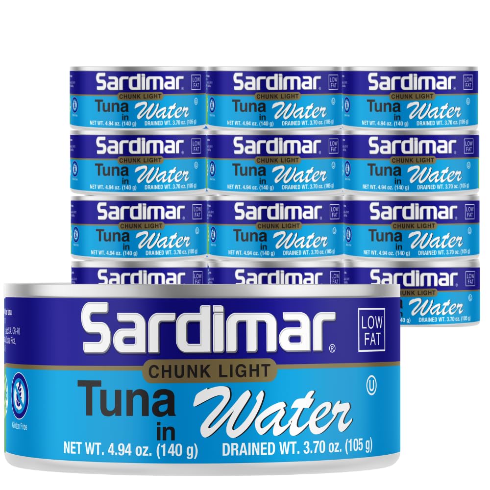 Sardimar Chunk Light Tuna in Water - Convenient Protein Snack