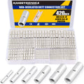 Haisstronica Non Insulated Butt Connectors Kit for Wiring