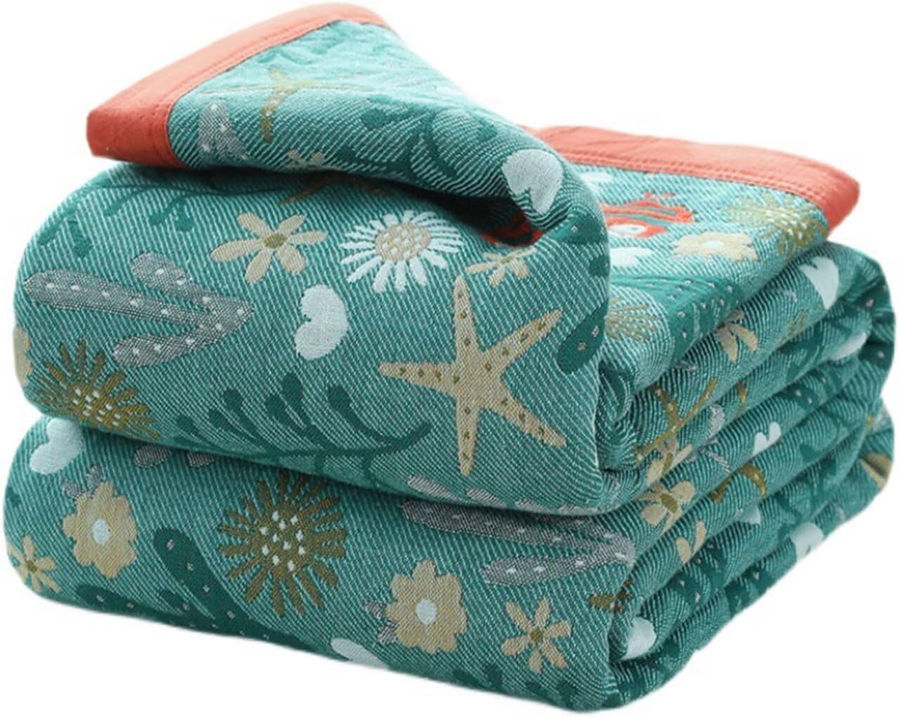 100% Cotton Throw Blankets for Bed Couch Sofa - Boho Woven Style