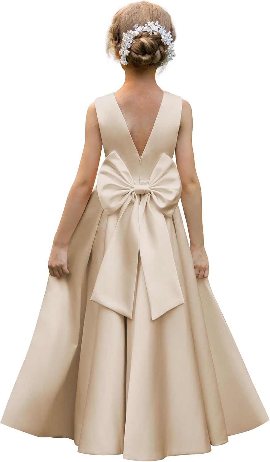 Elegant Satin Flower Girl Dresses for Special Occasions