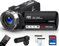Camcorder Video Camera 4K HD 80MP Vlogging Camera - Compact 4K Vlog