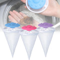 Floating Hair Filtering Mesh Washer Hair Catcher - 3pc lint trap