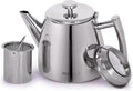 Stainless Steel Tea Pot with Infuser - Double Wall 1 Liter