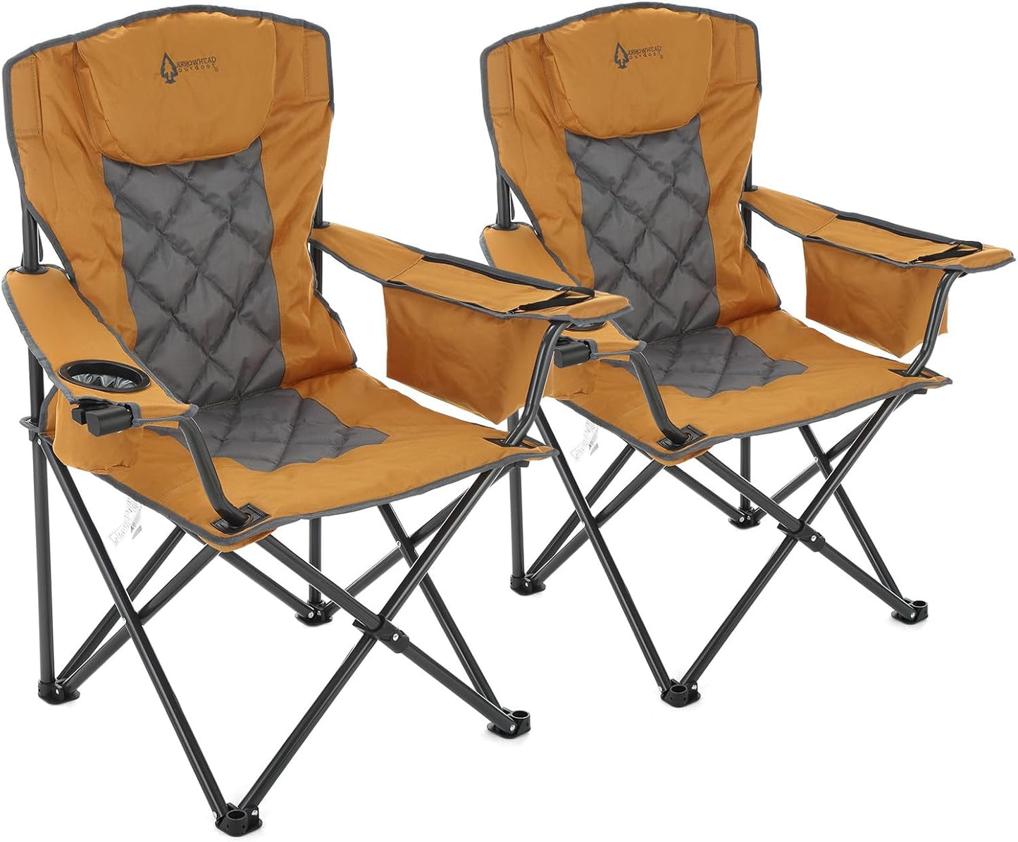 ARROWHEAD OUTDOOR Portable Deluxe Folding Camp Quad Chair Review