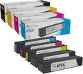 LD Compatible HP 972A Ink Cartridges Replacements - 5-Set (BCMY, SY)