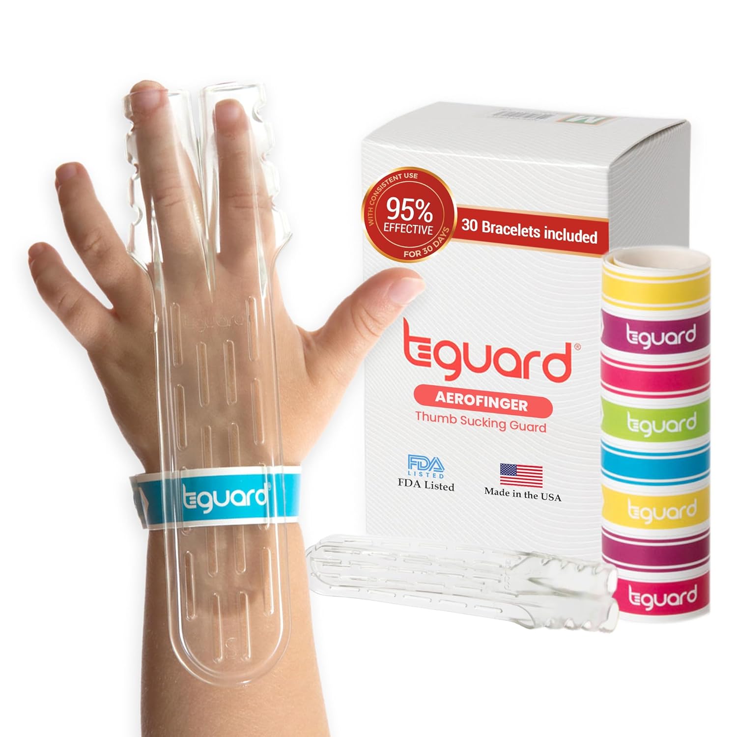 AeroFinger Anti-Finger Sucking Guard for Kids 5-6 Years