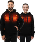 Heated Hoodies for Men Women Heated Pullover Unisex Sweatshirt