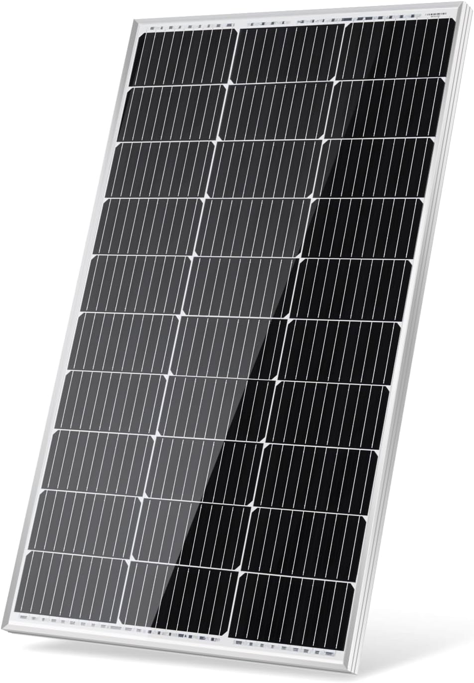 Traver Force 100 Watt Monocrystalline Solar Panel for Off-Grid Use