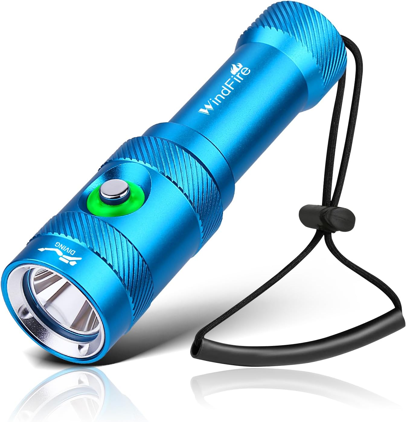 WINDFIRE Scuba Diving Light for Underwater Exploration and Safety