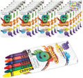 ArtCreativity Crayons Bulk Set - 200 Packs (1200 Crayons) - Classroom