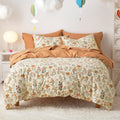 Wake In Cloud Floral Bedding Set for Girls - Twin Size