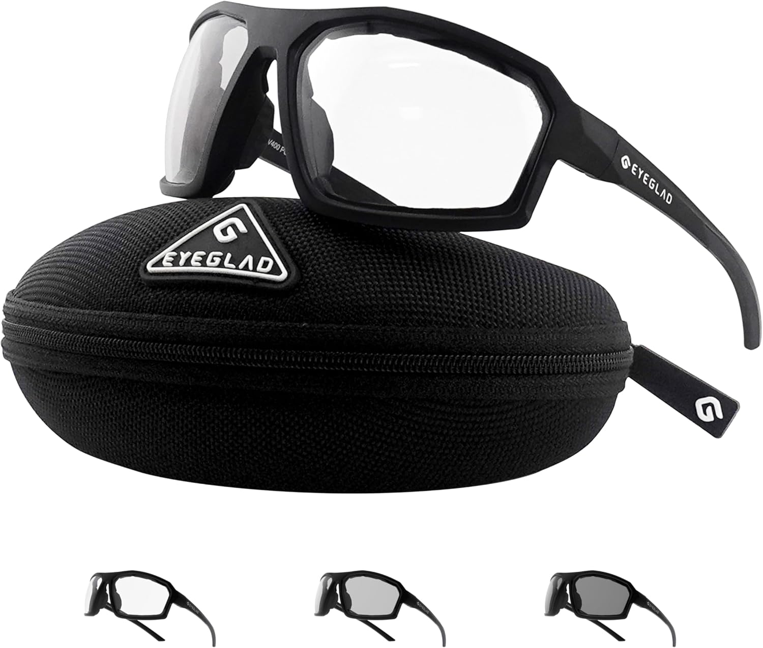 REV Z87+ Motorcycle Riding Goggles with Photochromic Lenses
