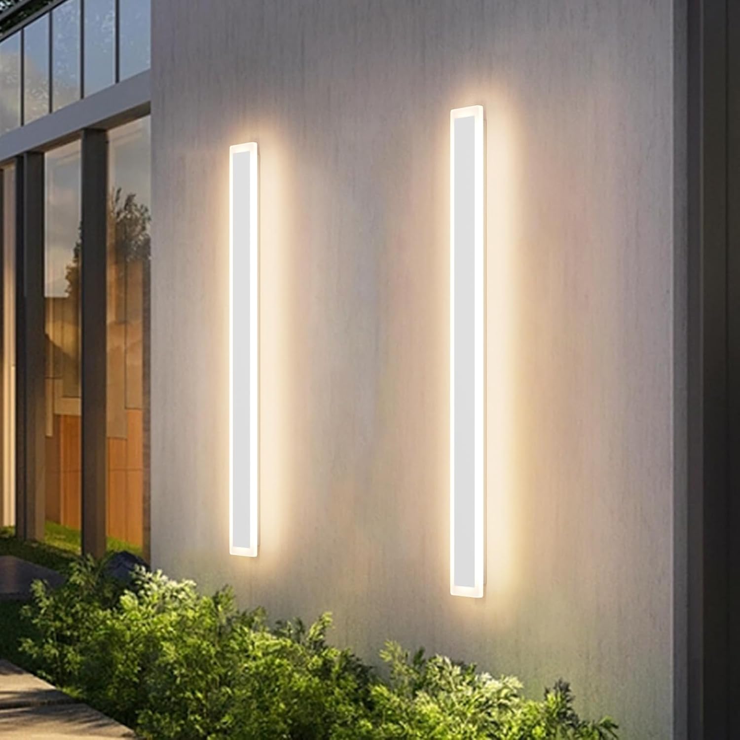 Aipsun Outdoor Wall Lights - Modern LED Sconce for Home Use