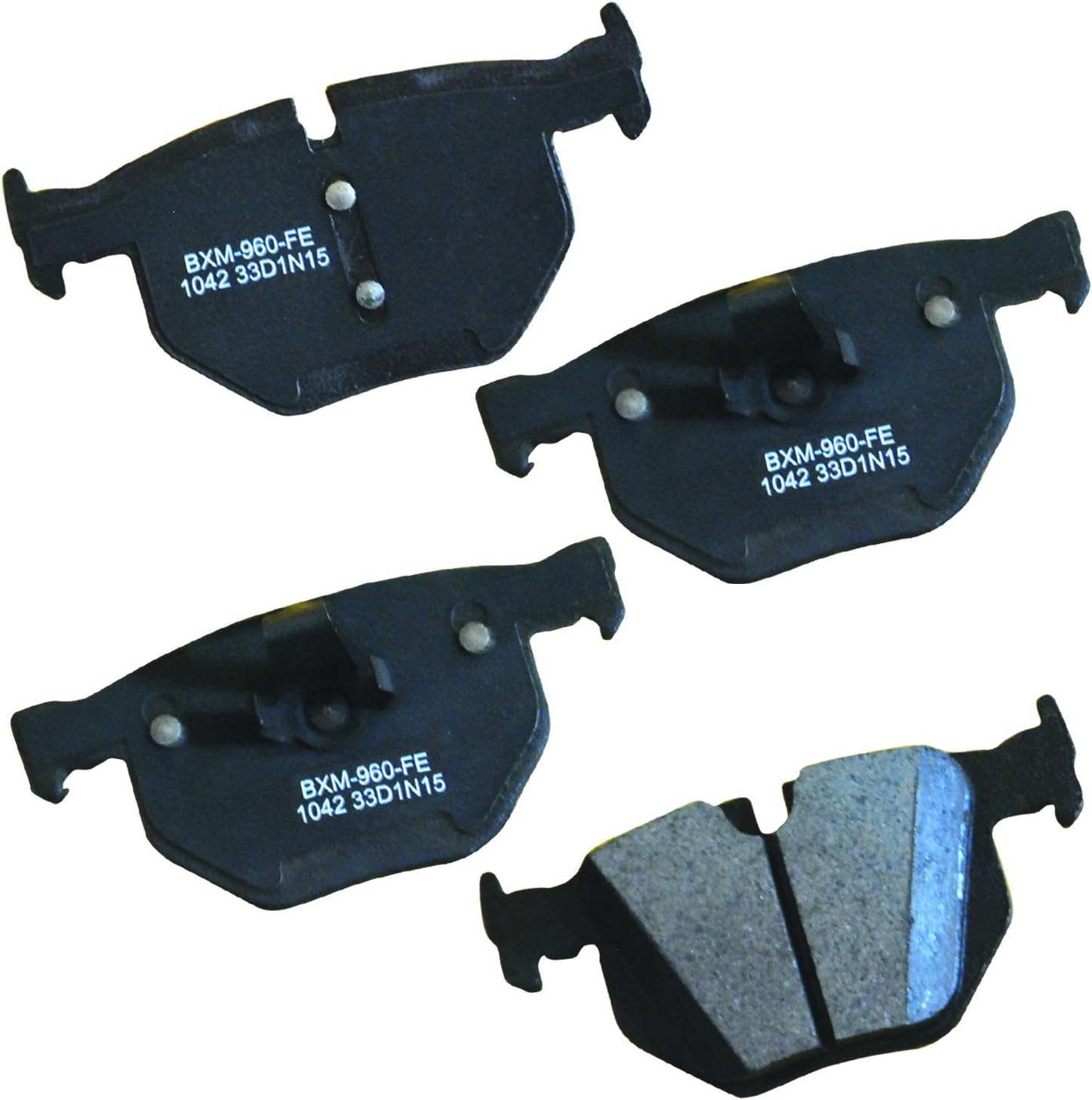 Bendix Premium SBM1042 Semi-Metallic Rear Brake Pads for BMW