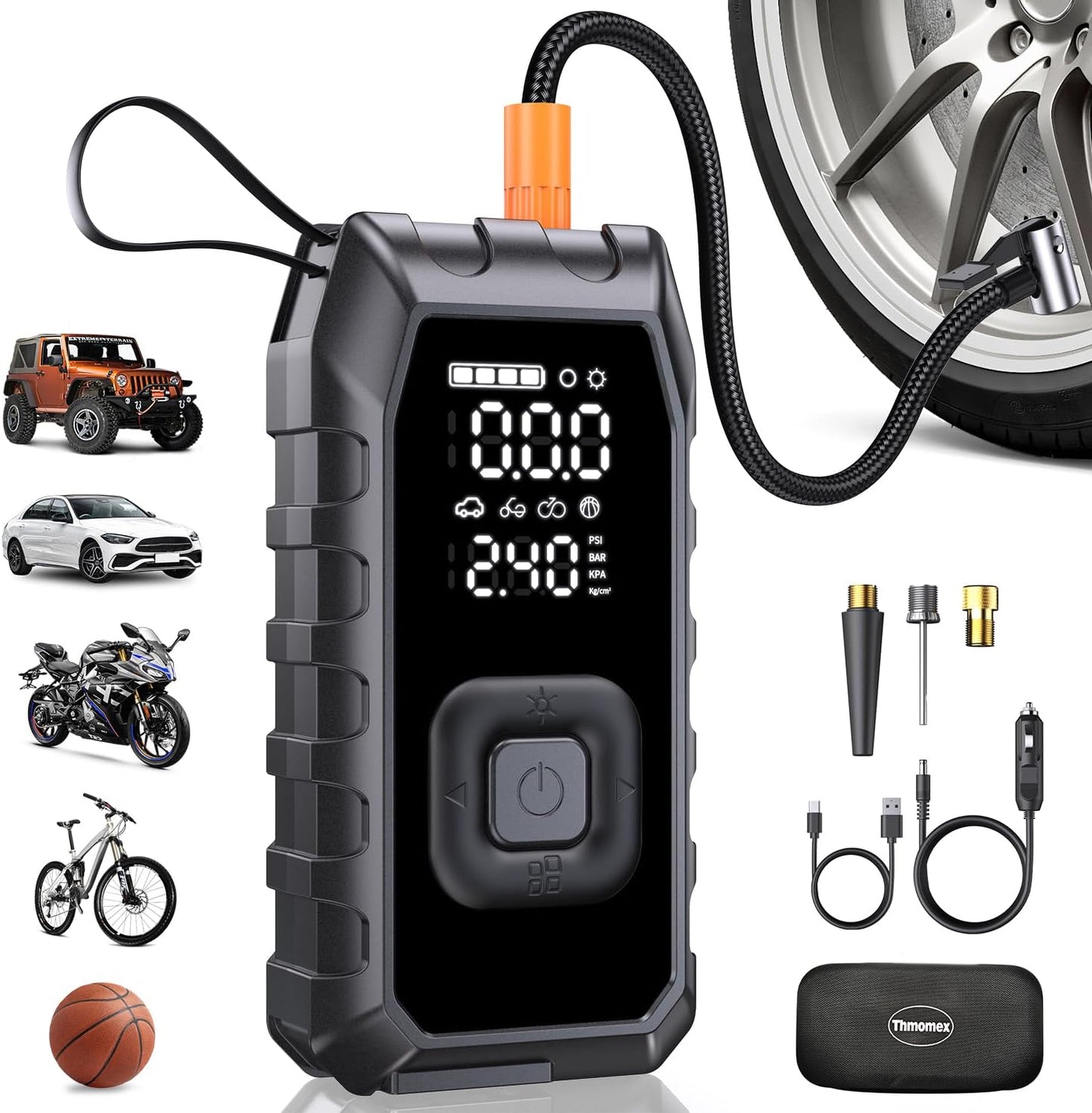 Thmomex Fast Inflation Cordless Compressor