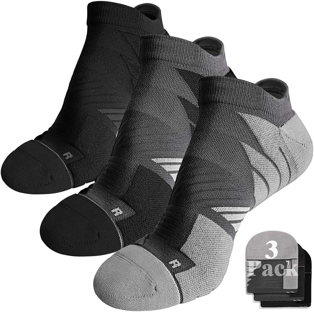 Hylaea Coolmax No Show Anti-Blister Socks