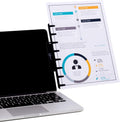 Note Tower Document Paper Holder for Typing - Reduces Neck & Eye