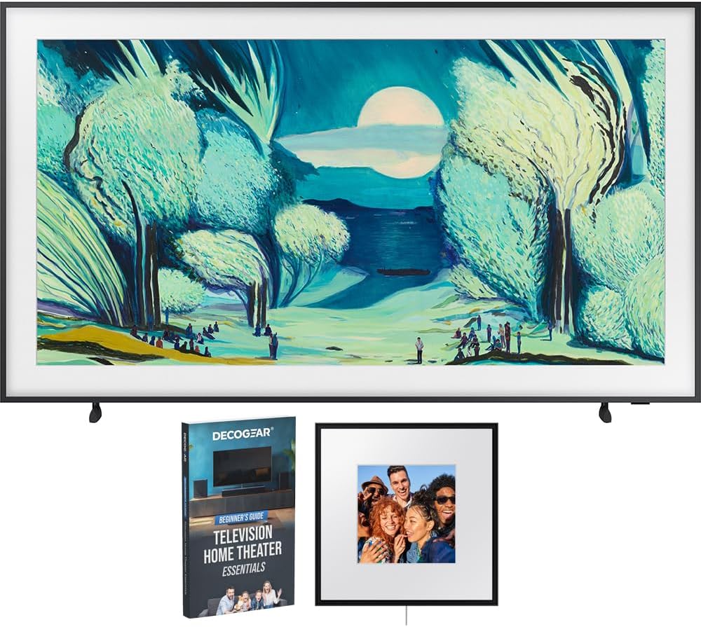 Samsung 43in The Frame QLED 4K Smart TV Bundle with Speaker