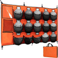 Hanging Helmet Bag for Baseball Softball - 15-Player Dugout Organizer