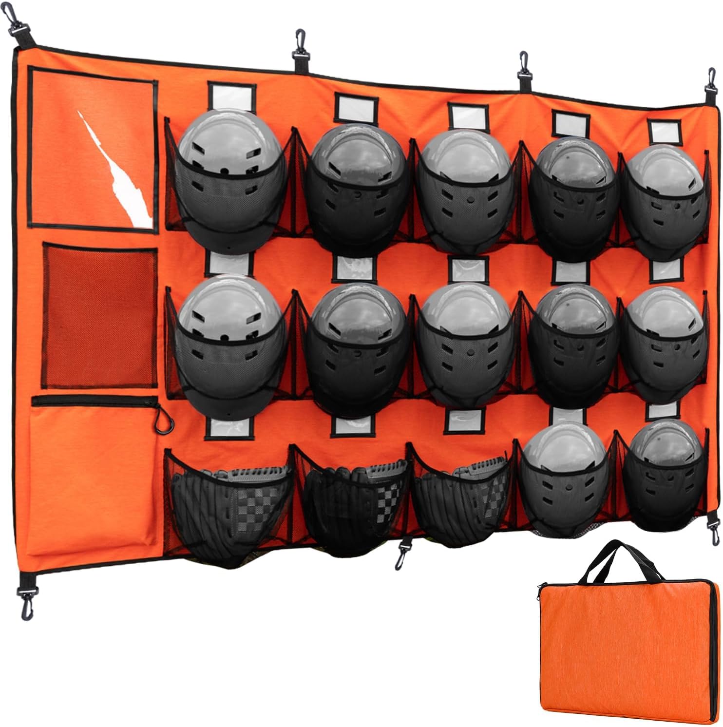 Hanging Helmet Bag for Baseball Softball Organizer Storage