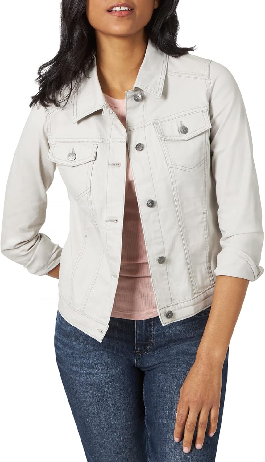 Riders by Lee Indigo Women's Denim Jacket for All-Day Comfort