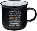 Christian Art Gifts 13 oz. Inspirational Scripture Mug: The Lord Bless You Num. 6:24-26