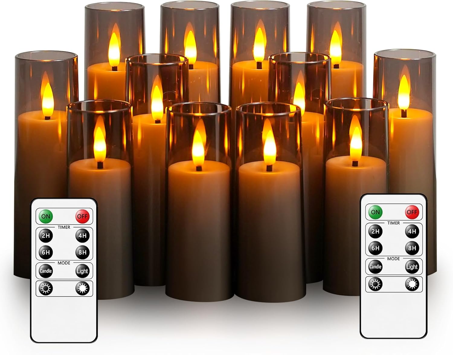 Flickering Flameless Candles for Safe and Stylish Home Decor
