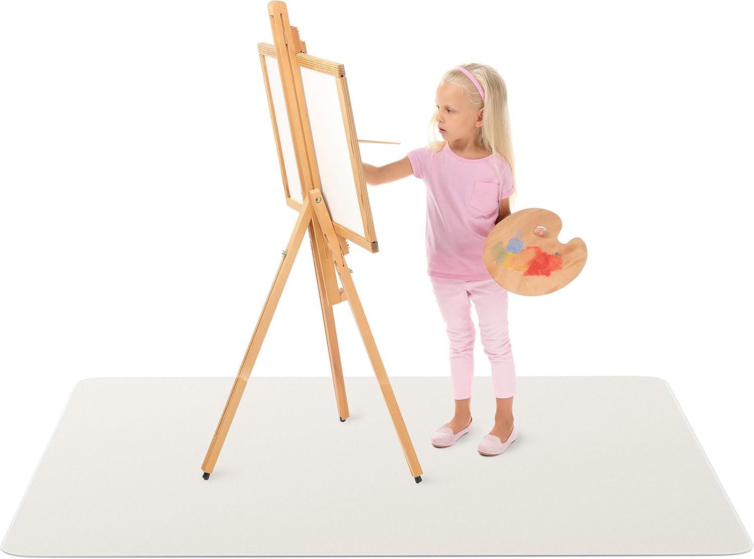 Extra Large Waterproof Splat Mat for Messy Arts and Crafts