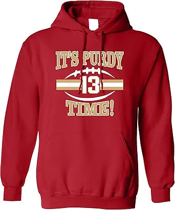 Squatch King Threads It's Purdy Time! Mens Sweatshirt Hoodie Review