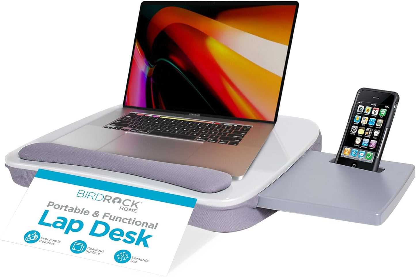 Sofia + Sam Multi Tasking Lap Desk for Laptops Up to 15 in