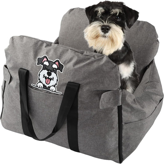Dog Car Seat for Small Dogs - Water Repellent & Comfortable