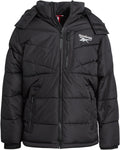 Reebok Boys Puffer Jacket - Heavyweight Warm Winter Coat