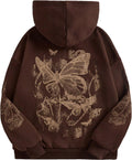 Stylish Women's Graphic Hoodies with Heart Print for Casual Wear