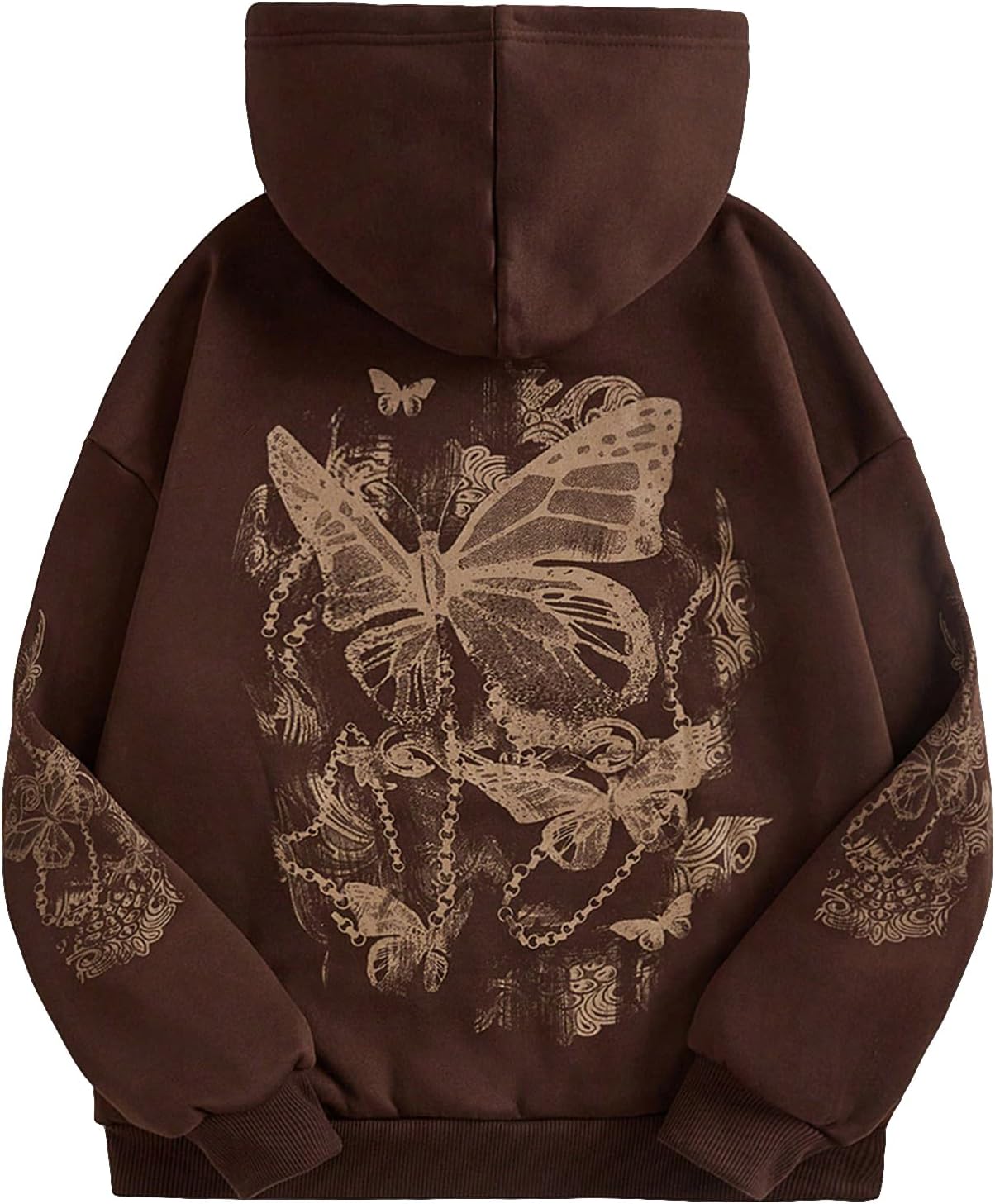 Stylish Women's Graphic Hoodies with Heart Print for Casual Wear