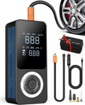 Cordless Tire Inflator Portable Air Compressor - Fast Smart Pump