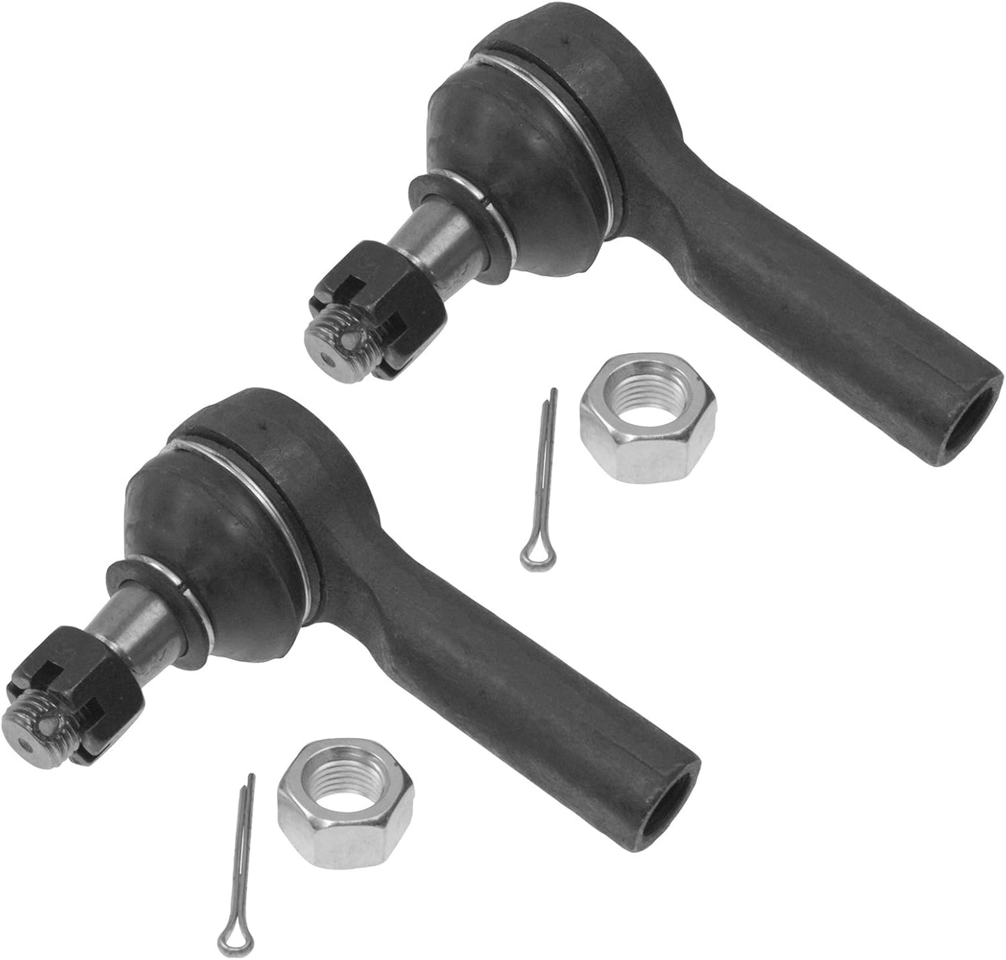 TRQ Front Outer Tie Rod Set for 1998-2004 Nissan Frontier